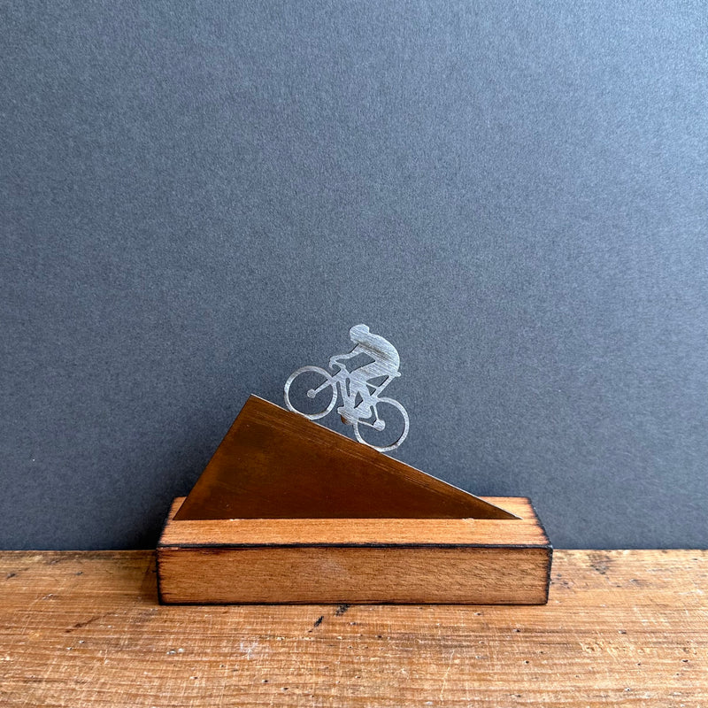 Miniature Sculpture - Cyclist
