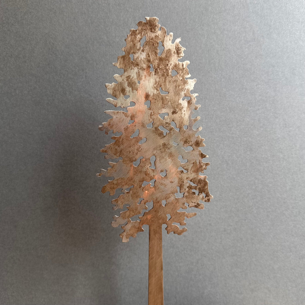 Sculpture -  Tall Tree & Deer