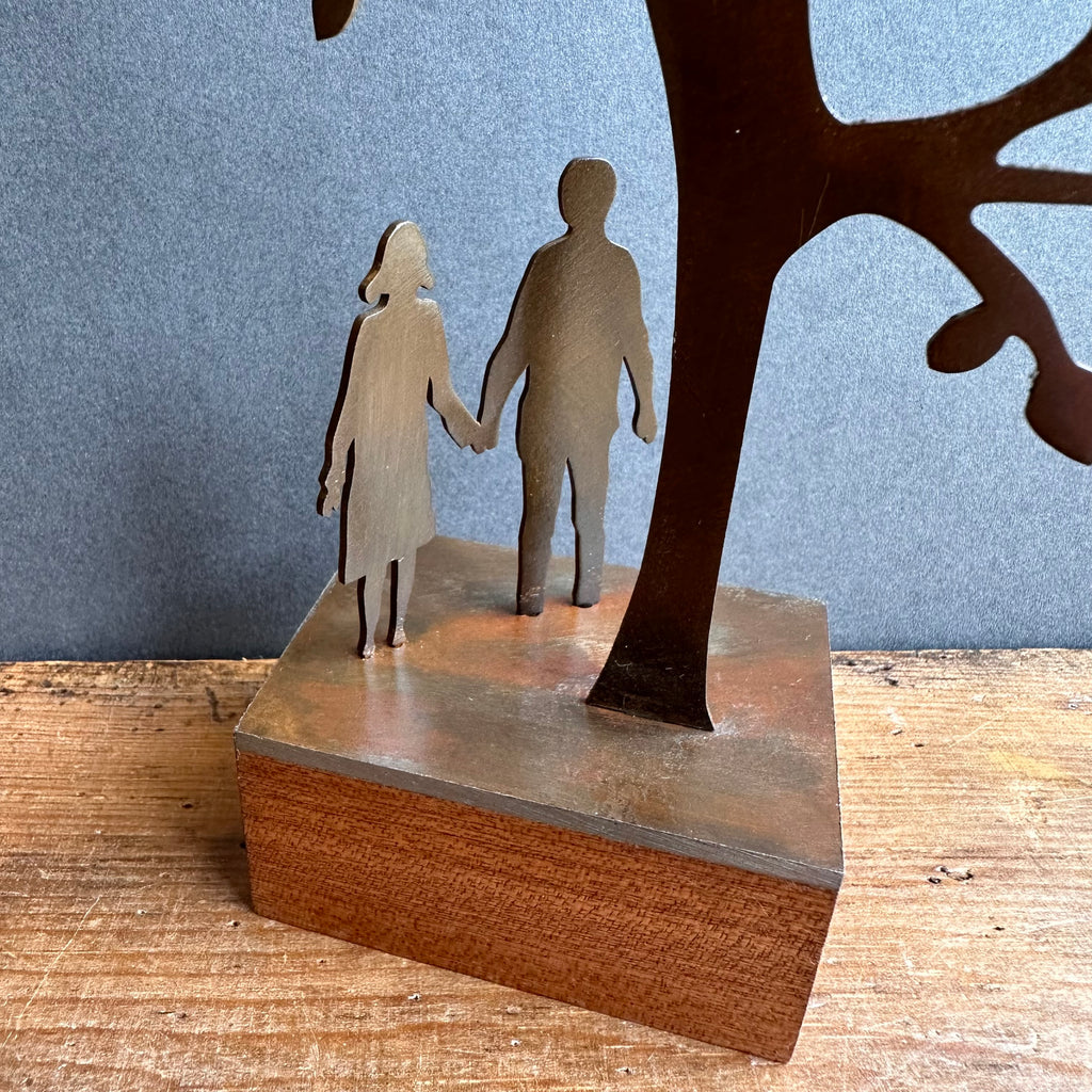 Sculpture -  Tree Gazing Couple