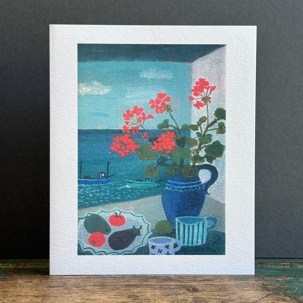 G/Card - Biddy Picard - Red Geranium