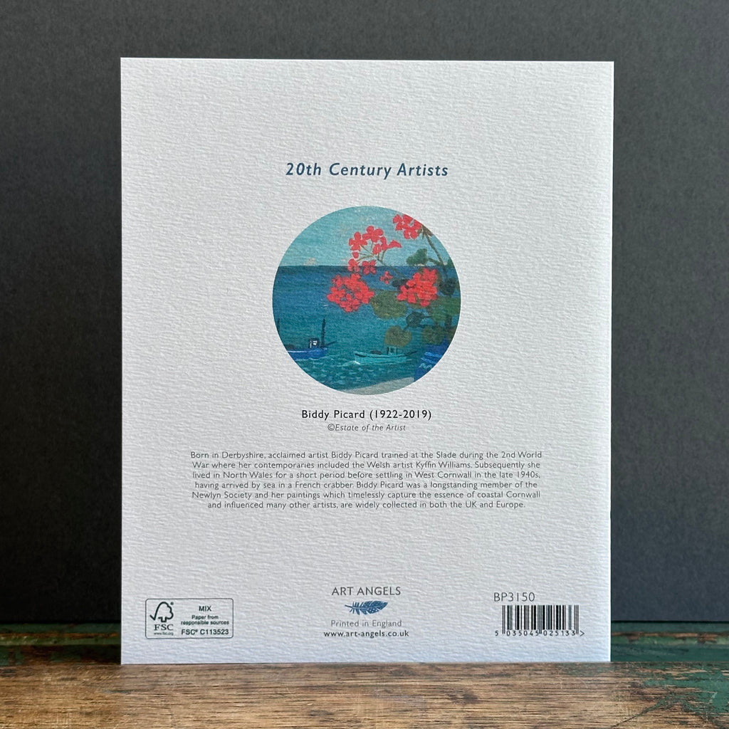 G/Card - Biddy Picard - Red Geranium