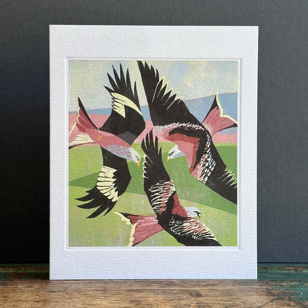 G/Card - Lisa Hooper - Red Kites, Laurieston