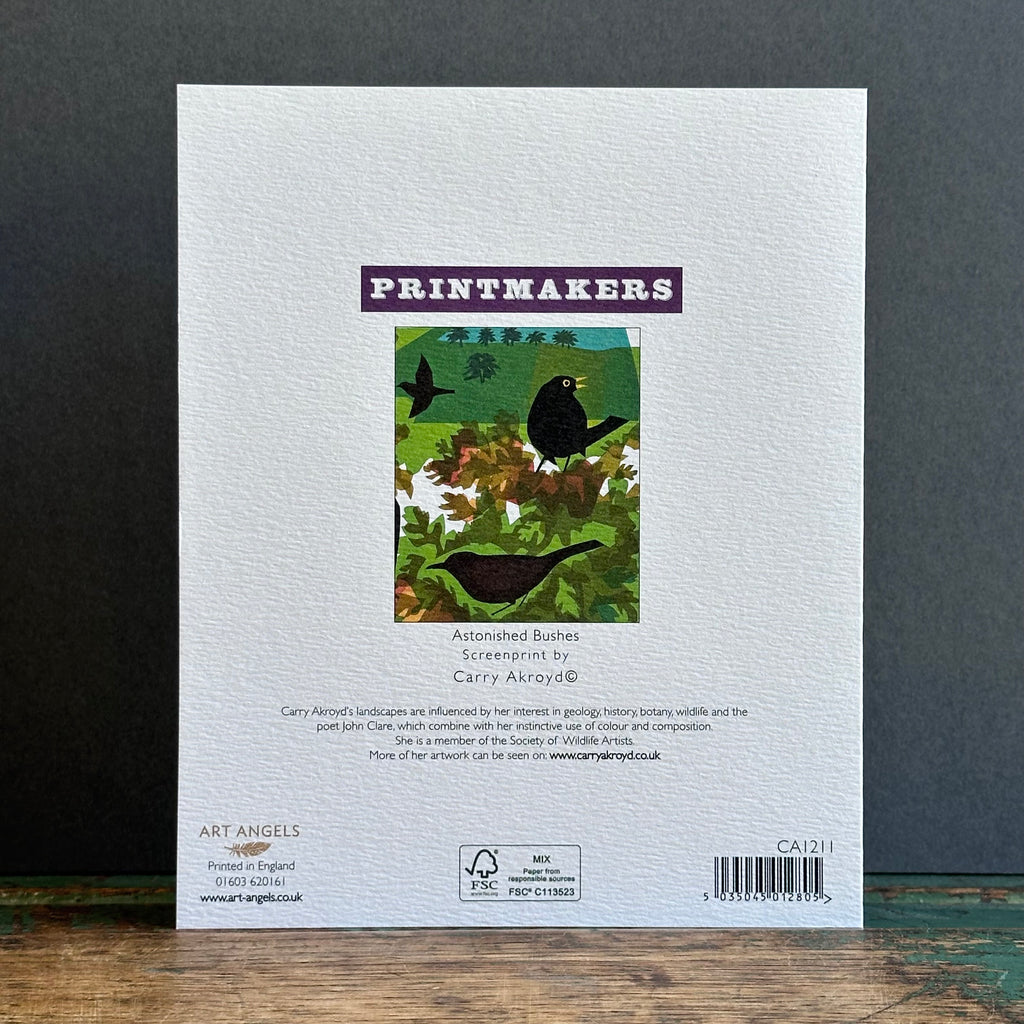 G/Card - Carry Akroyd - Astonished Bushes
