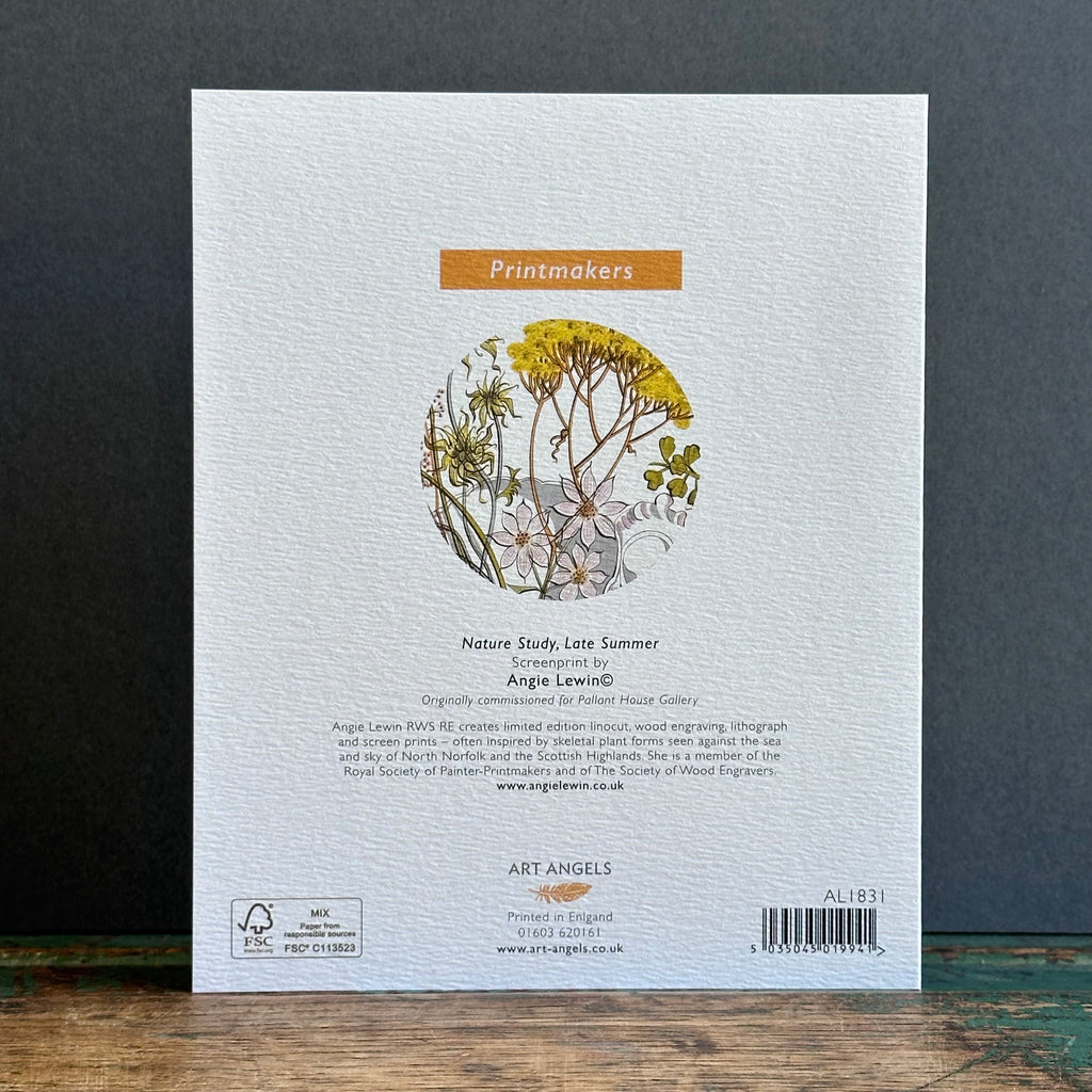 G/Card - Angie Lewin - Nature Study, Late Summer