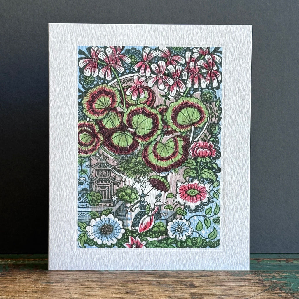 G/Card - Angie Lewin - Pelargonium
