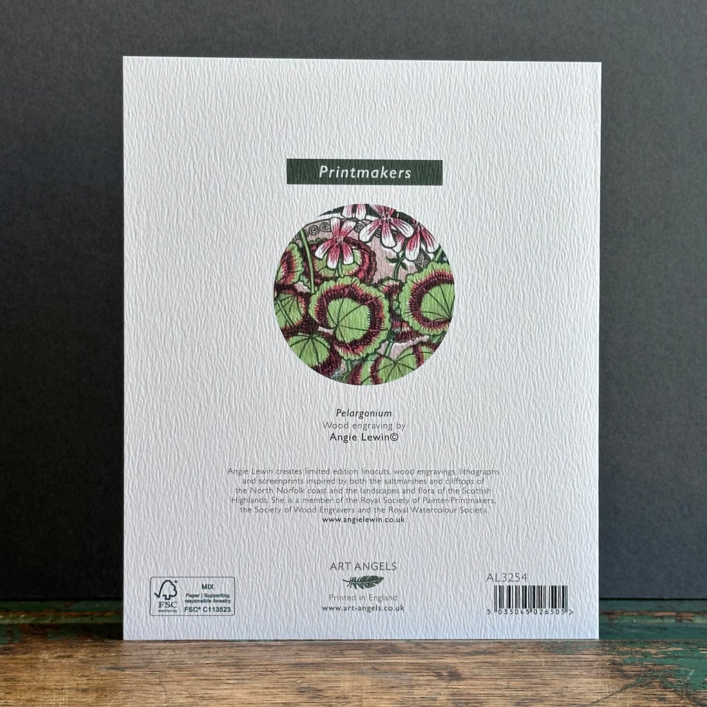 G/Card - Angie Lewin - Pelargonium