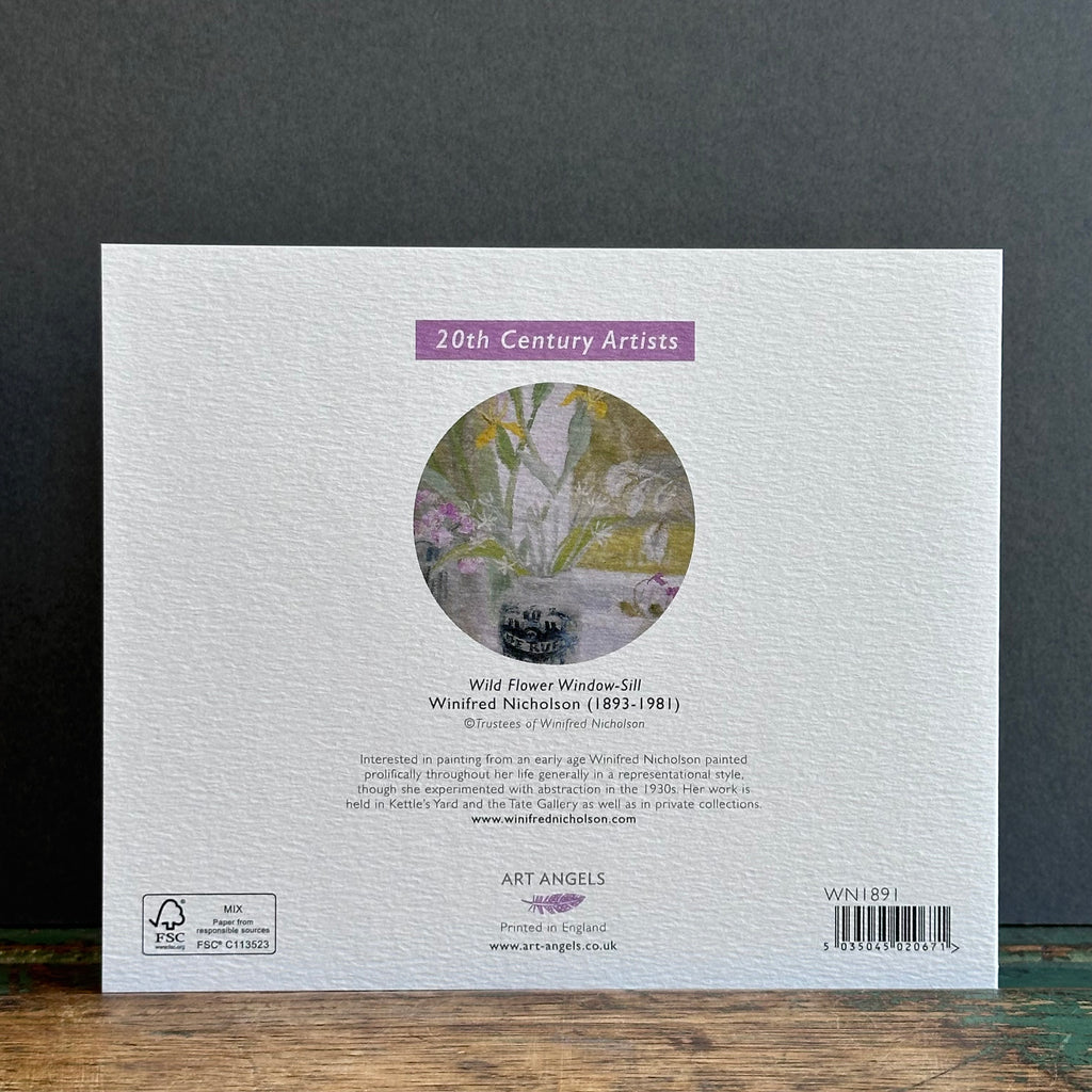 G/Card - Winifred Nicholson - Wild Flower Window-Sill