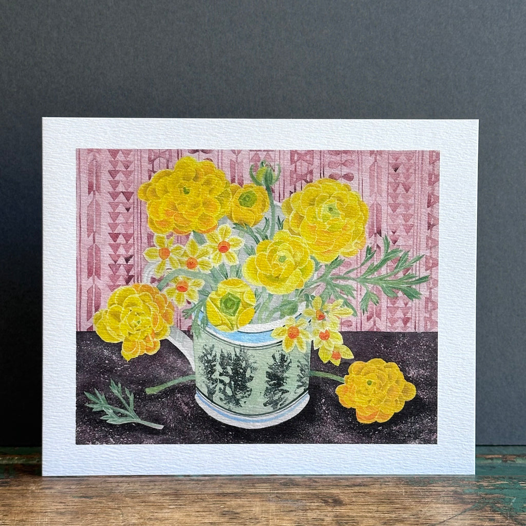 G/Card - Angie Lewin - Terry’s Mug with Spring Flowers