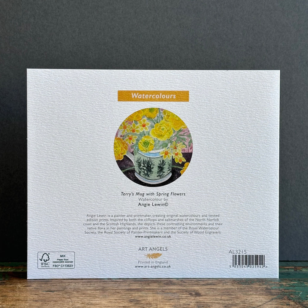 G/Card - Angie Lewin - Terry’s Mug with Spring Flowers