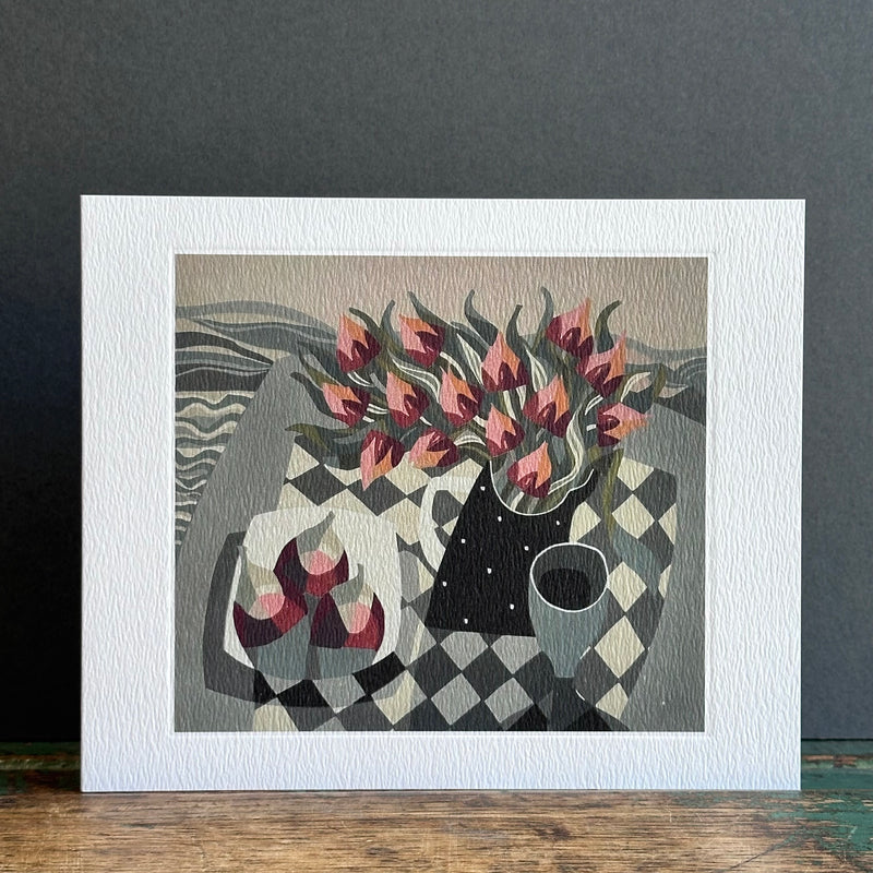 G/Card - Jane Walker - Red Tulips & Fig