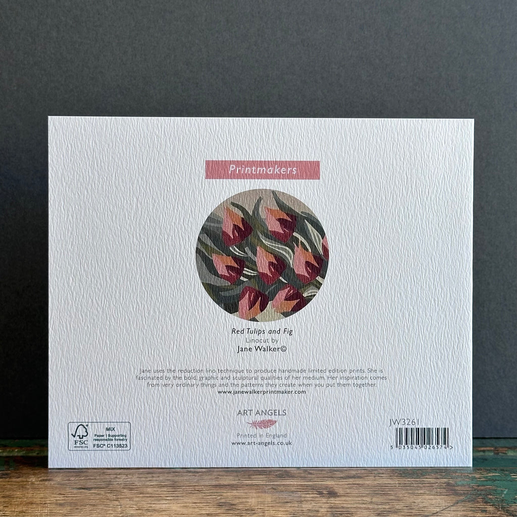 G/Card - Jane Walker - Red Tulips & Fig