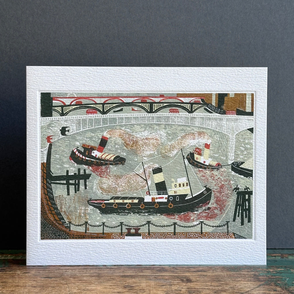 G/Card - Melvyn Evans - Tugboats on the Thames
