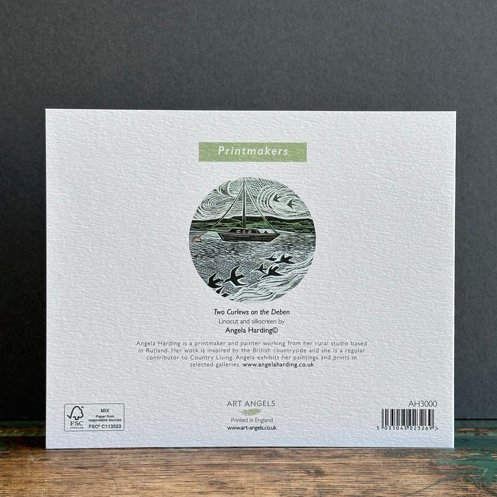 G/Card - Angela Harding - Two Curlews on the Deben