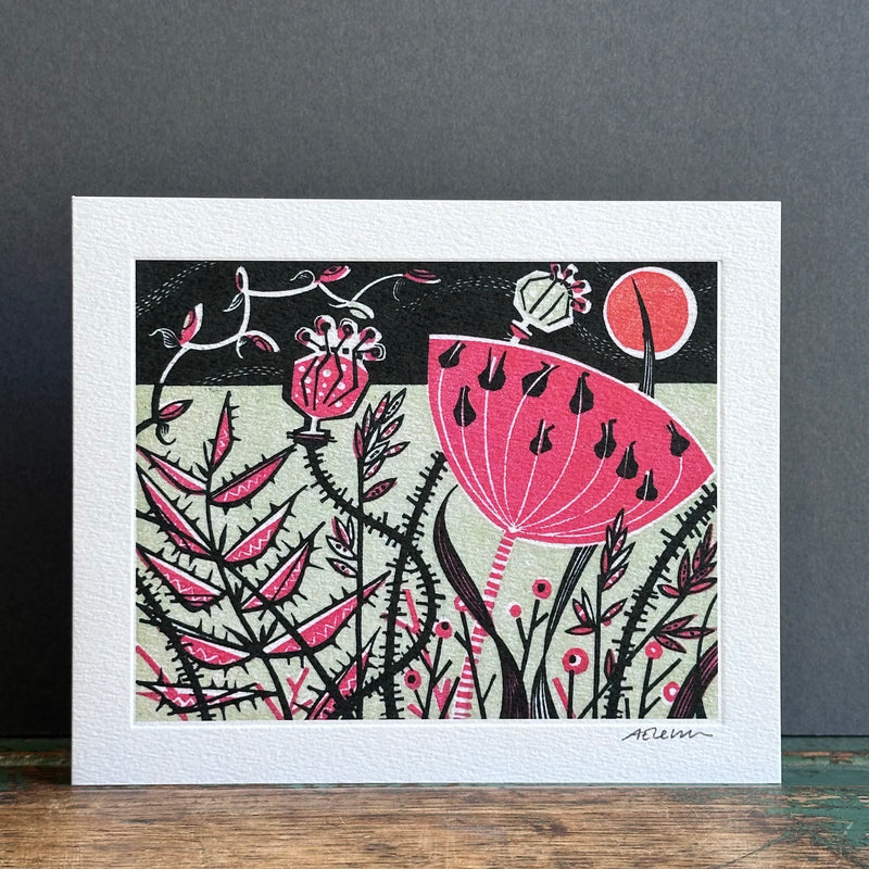 G/Card - Angie Lewin - Red Meadow