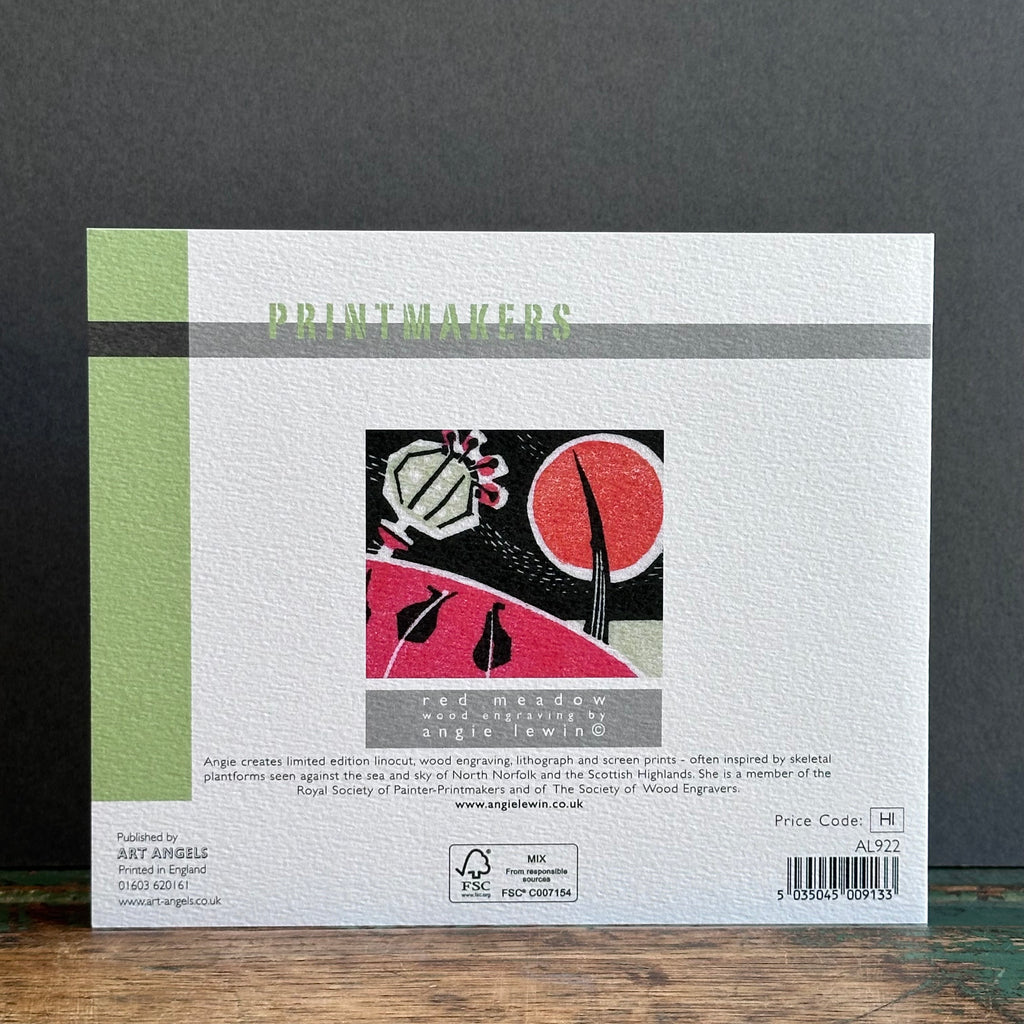 G/Card - Angie Lewin - Red Meadow