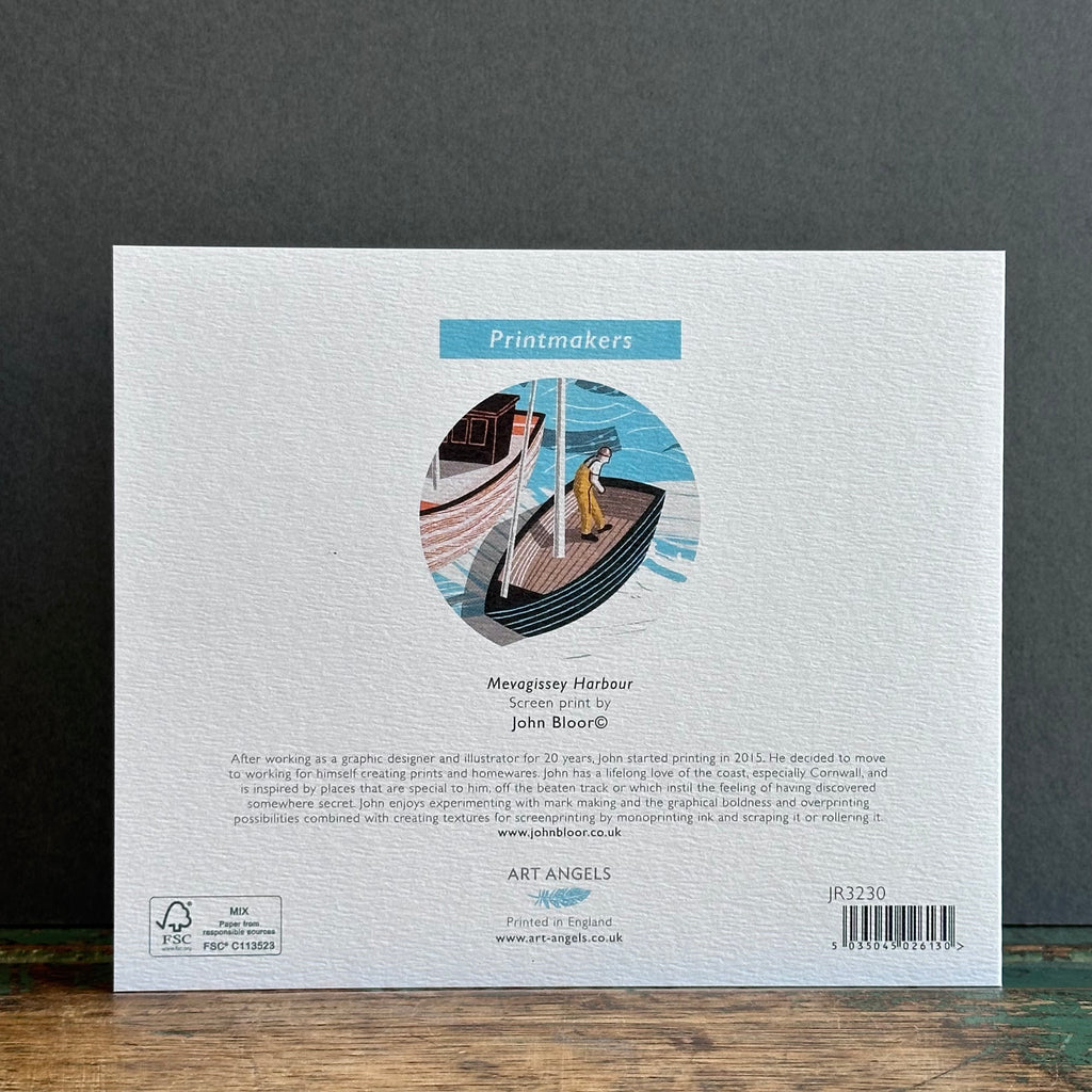 G/Card - John Bloor - Mevagissey Harbour