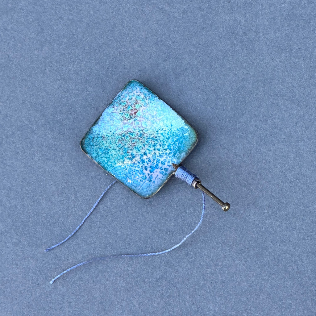 Decorative Enamel Spoon 'Tiny Nail’