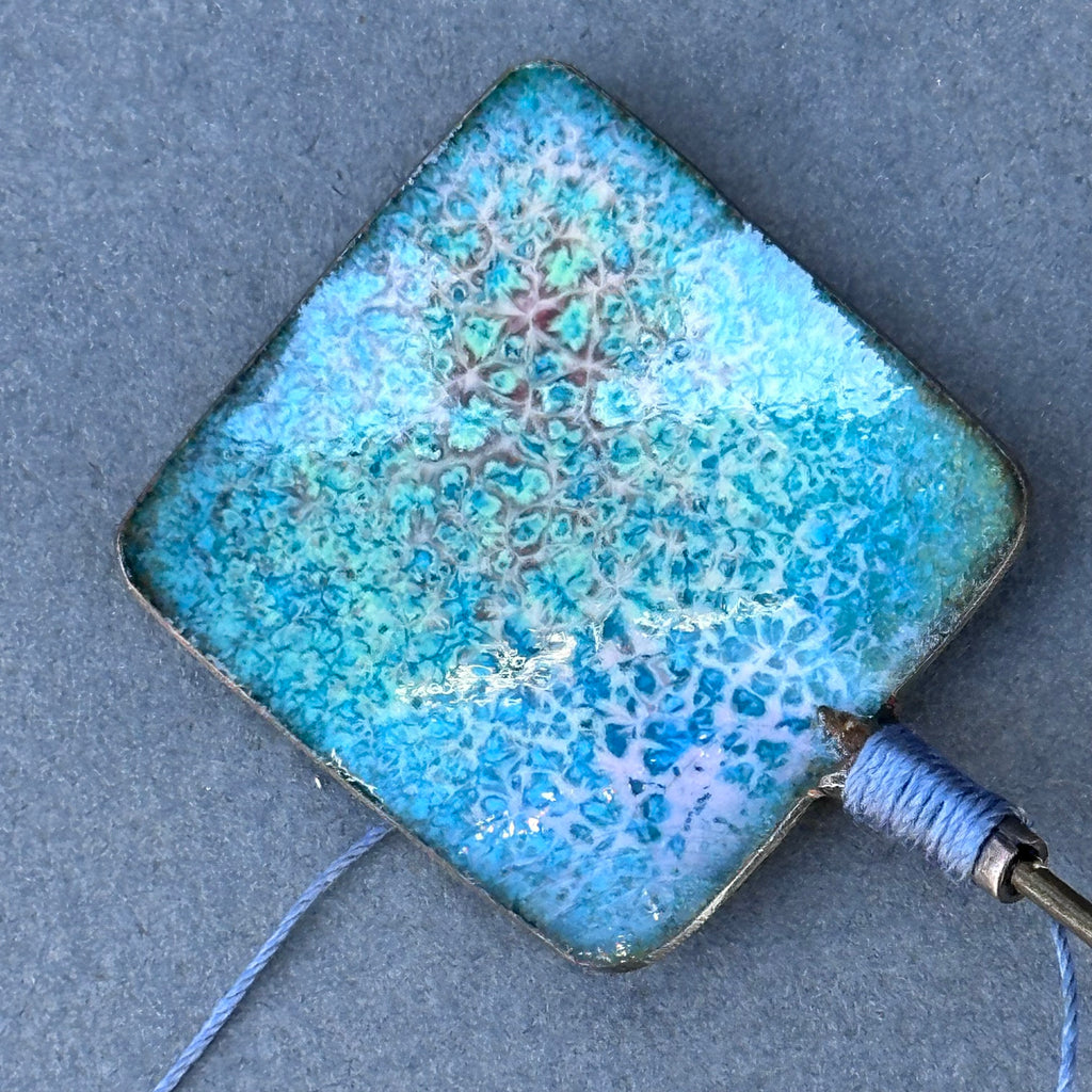 Decorative Enamel Spoon 'Tiny Nail’