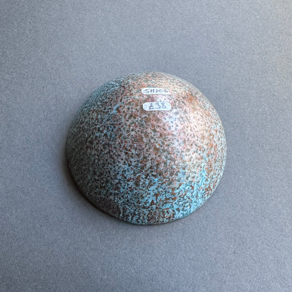 Patinated Copper Bowl - 10cm #B