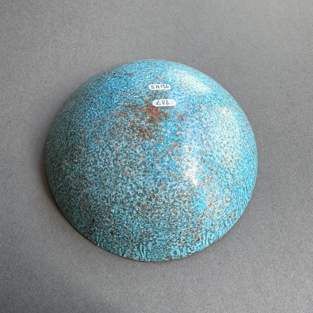 Patinated Copper Bowl - 16cm