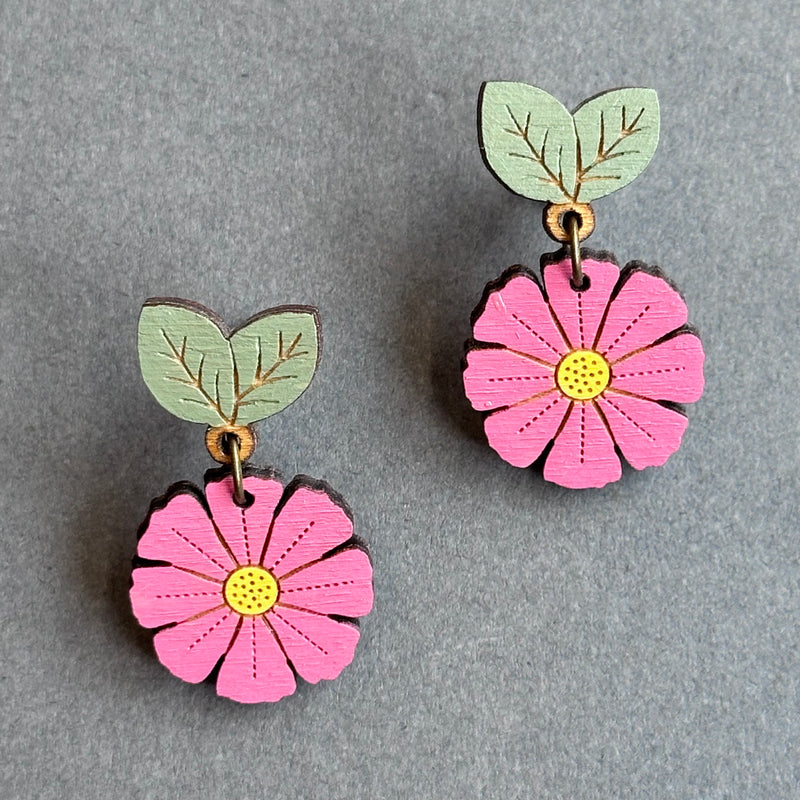 IBC In Bloom Drop Stud Earrings ‘Cosmos’