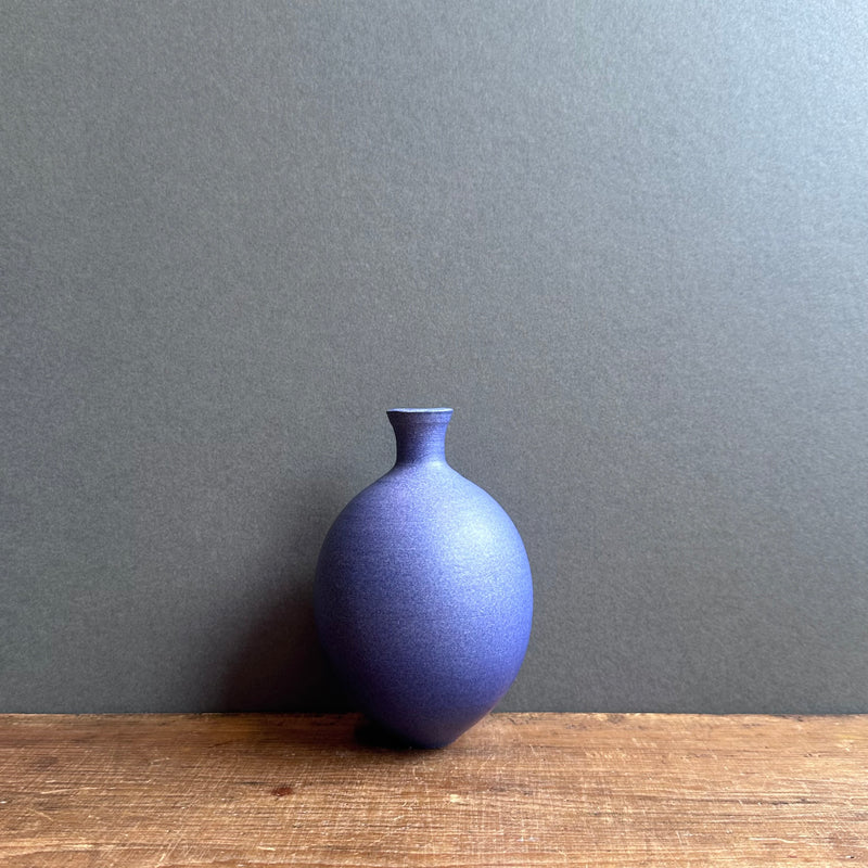 Vase - Oval - Cobalt Blue #23