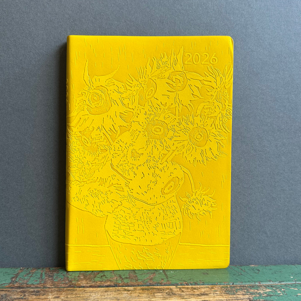 Artisan Diary 2026 - Vincent Van Gogh - Sunflowers