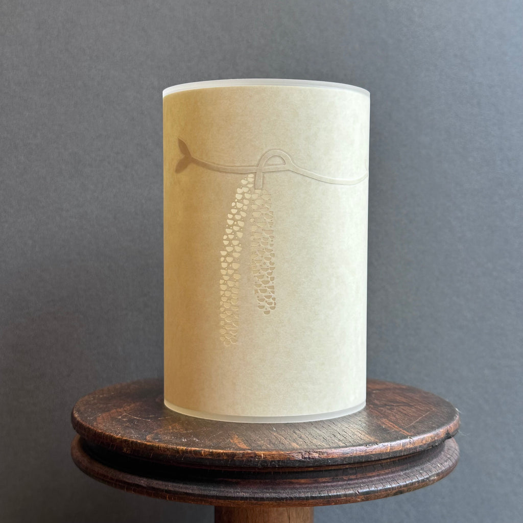 Candle Cover - Hazel Catkins