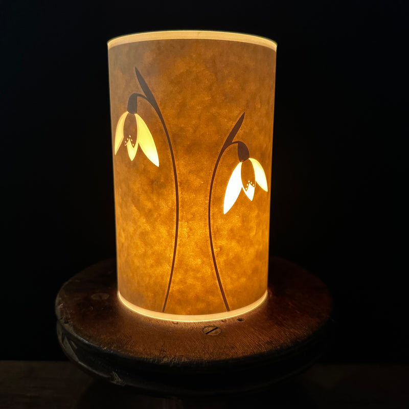 Candle Cover - Snowdrop