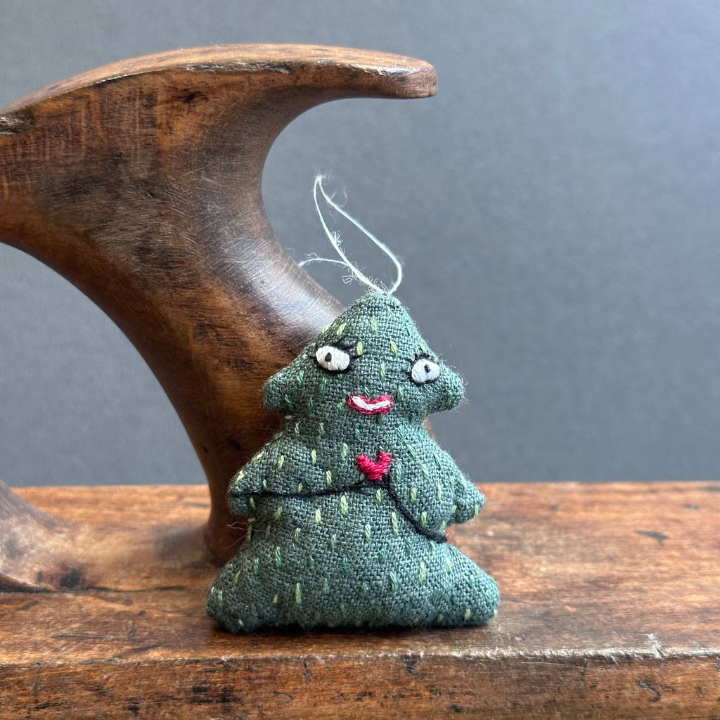 Hand Stitched - Christmas Tree