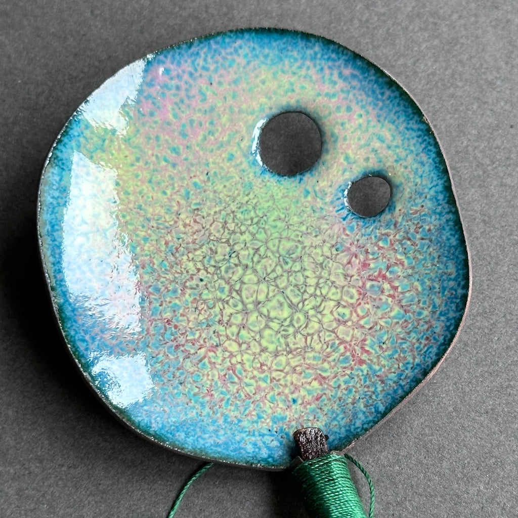 Decorative Enamel Spoon 'Flat Nail’