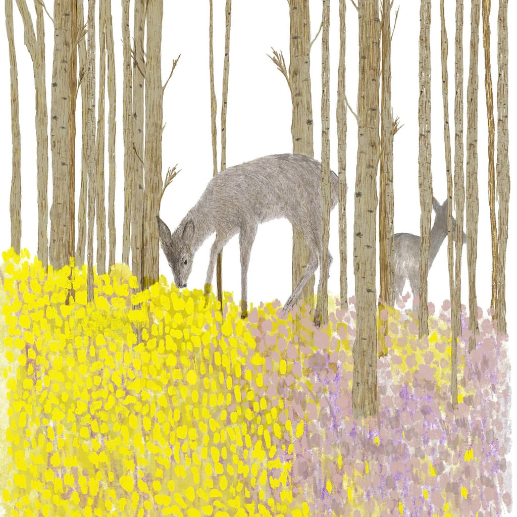 30cm Lamp Shade 'Woodland Deer’