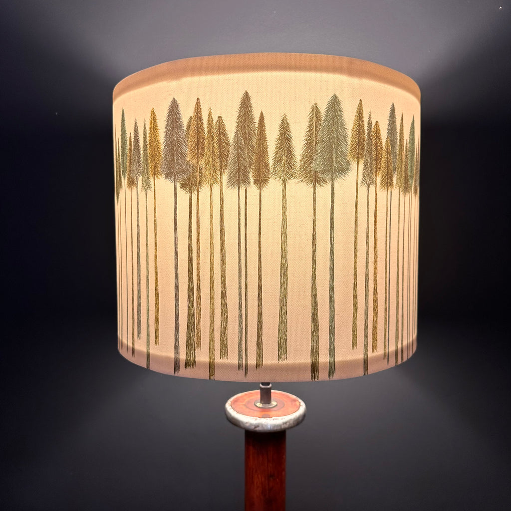 30cm Lamp Shade 'Green Trees’