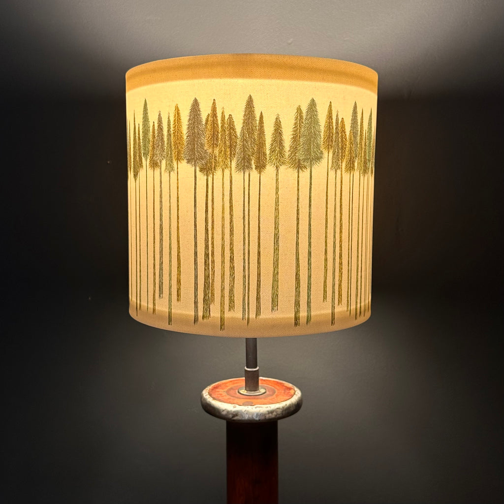 20cm Lamp Shade 'Green Trees'