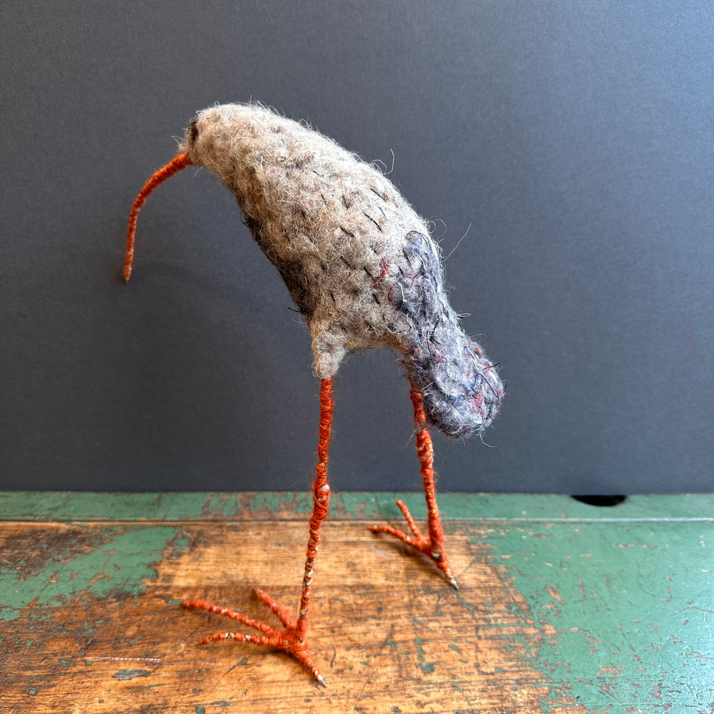 Textile Sculpture ‘Dave the Tall Bird’