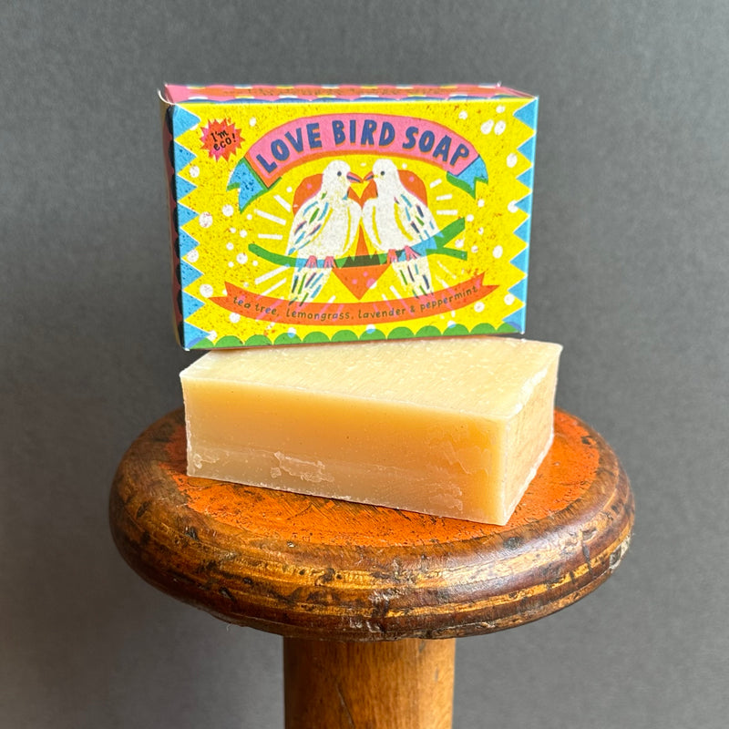Soap Bar Love Birds Tea Tree, Lemongrass, Lavendar and Peppermint