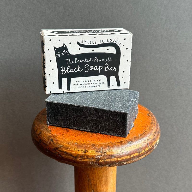 Soap Bar Black Cat