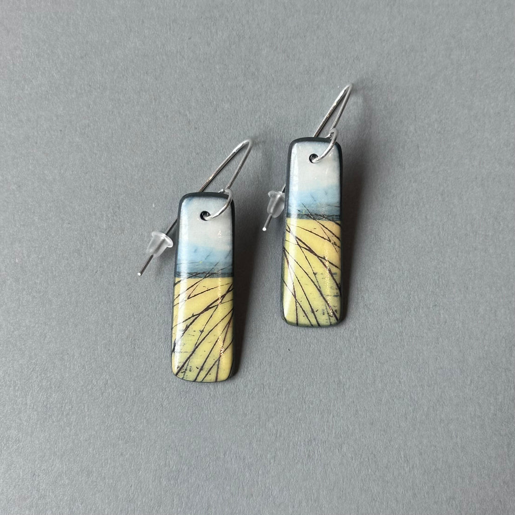 Elements ‘Skyline’ Porcelain Drop Earrings