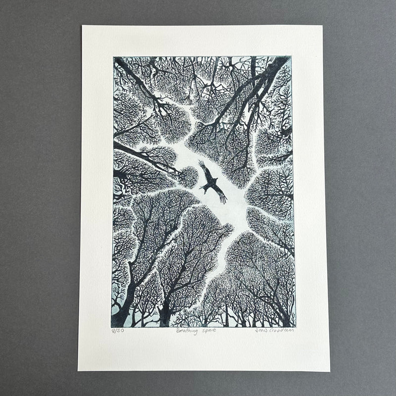 Etching - Breathing Space - Unframed