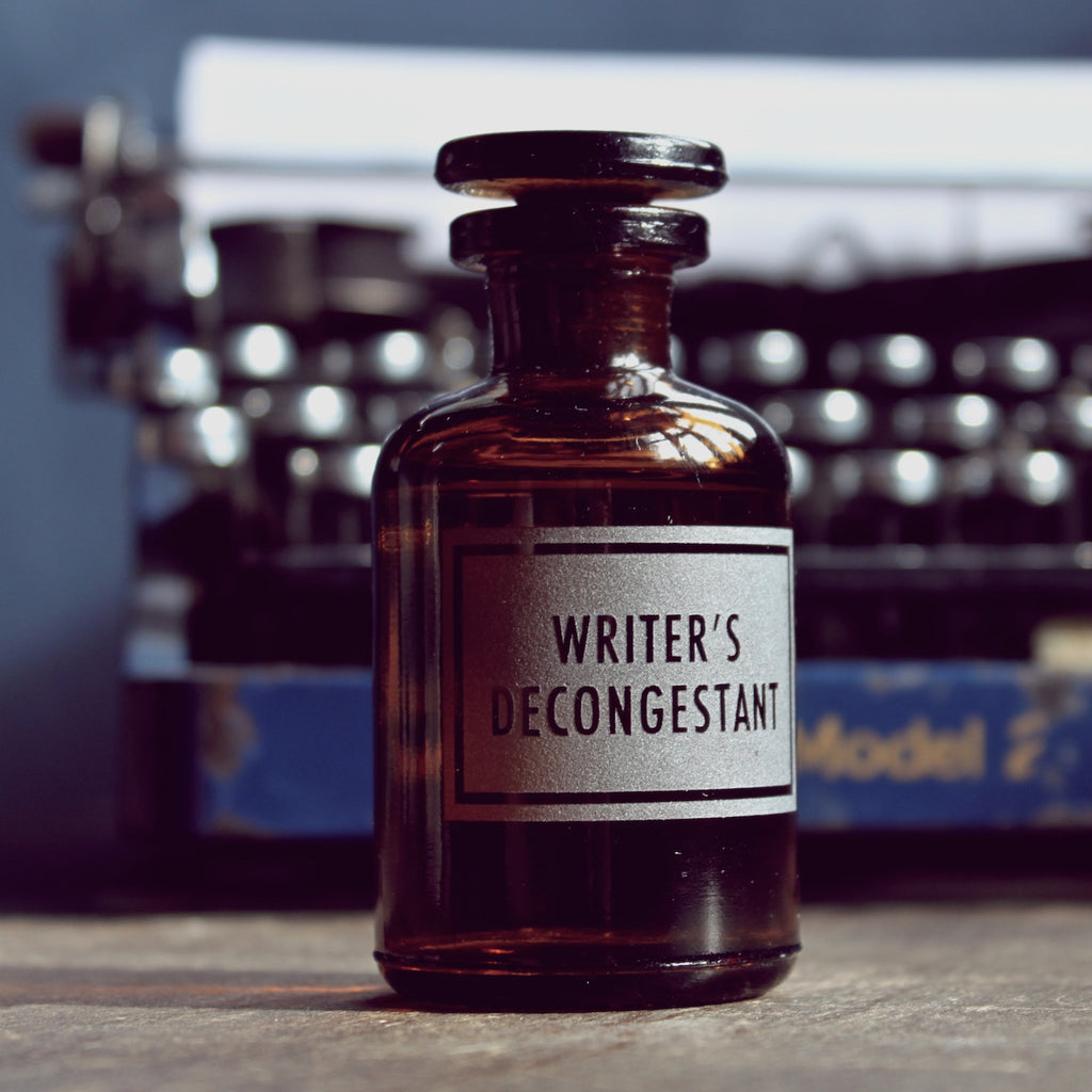 Etched Apothecary Bottle 250ml