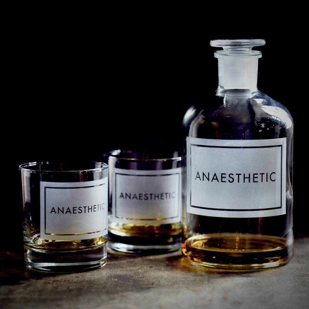 Etched Apothecary Bottle 250ml