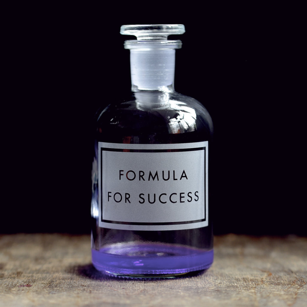 Etched Apothecary Bottle 250ml