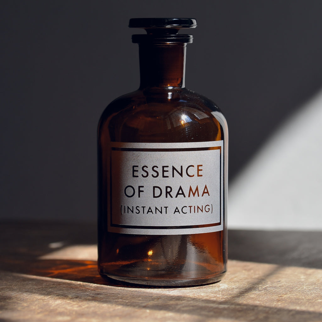 Etched Apothecary Bottle 250ml
