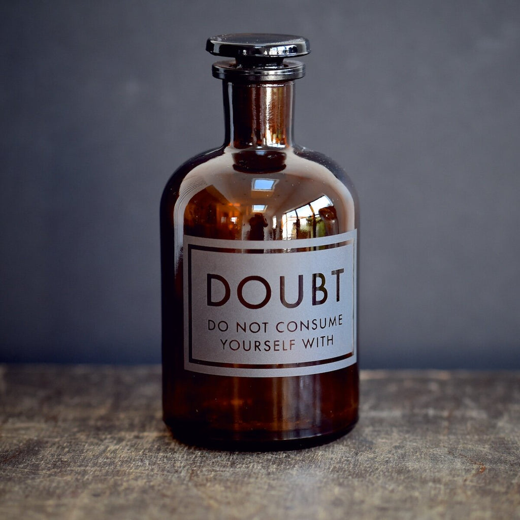 Etched Apothecary Bottle 250ml