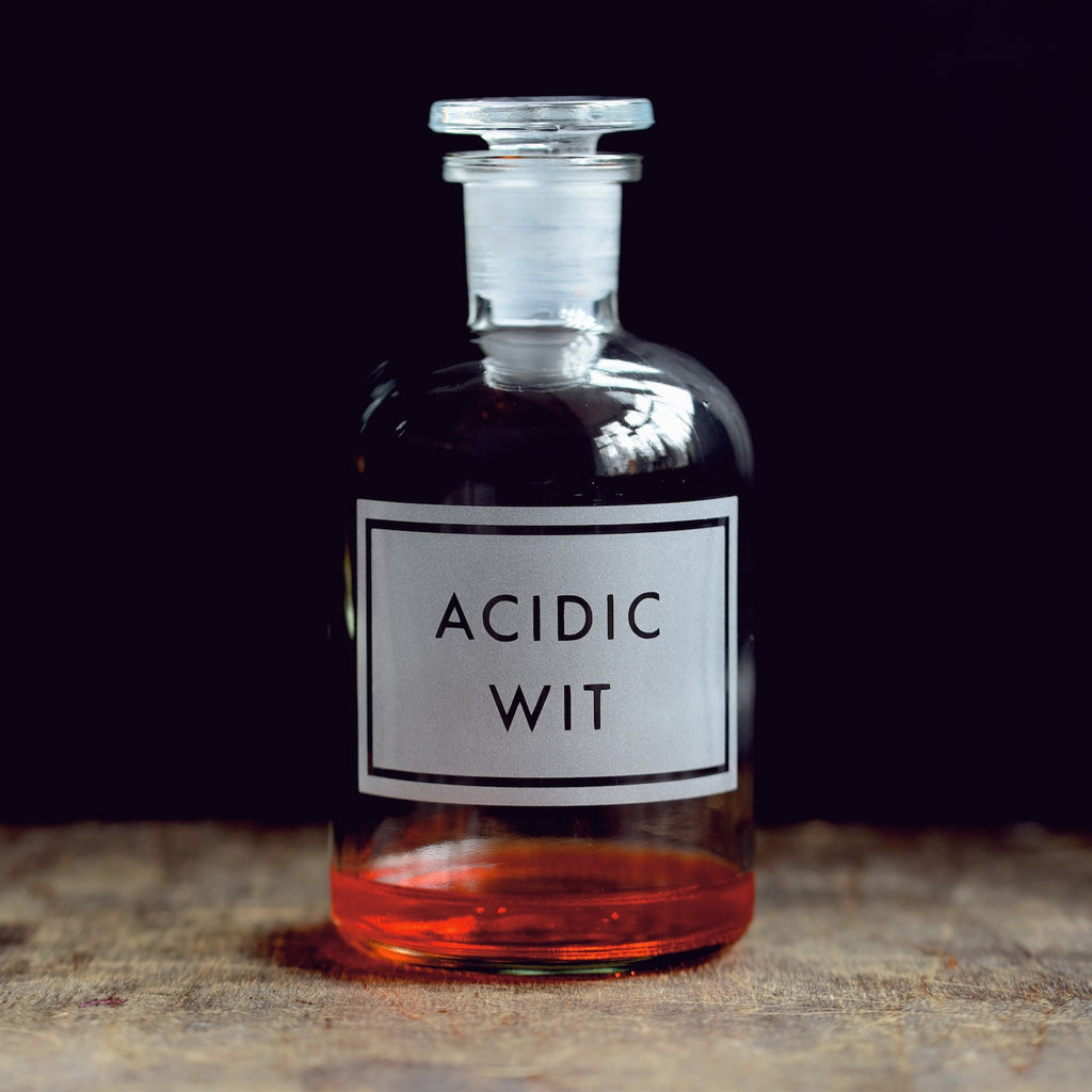 Etched Apothecary Bottle 250ml