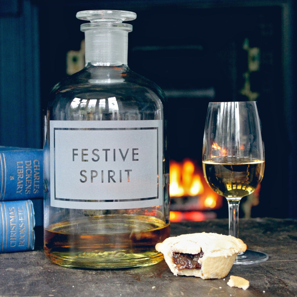 Etched Apothecary Bottle 250ml