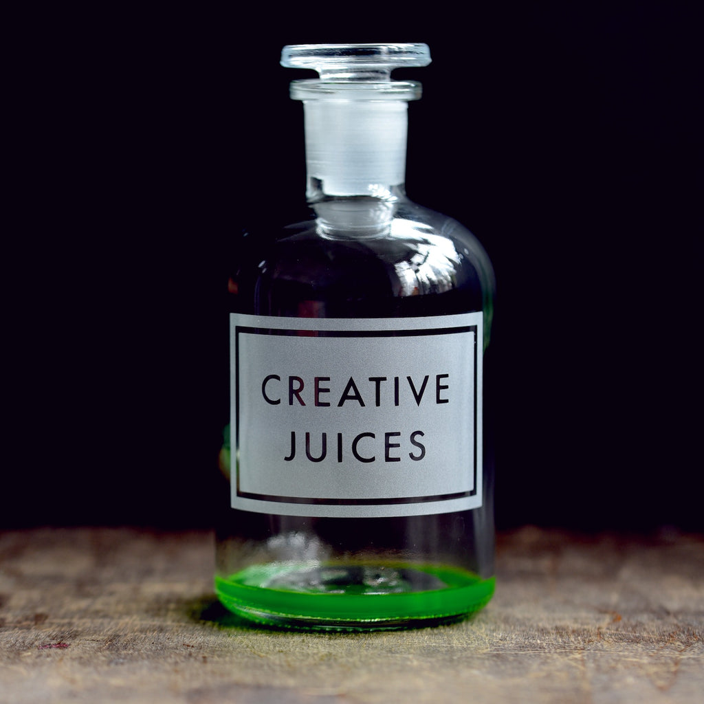 Etched Apothecary Bottle 250ml