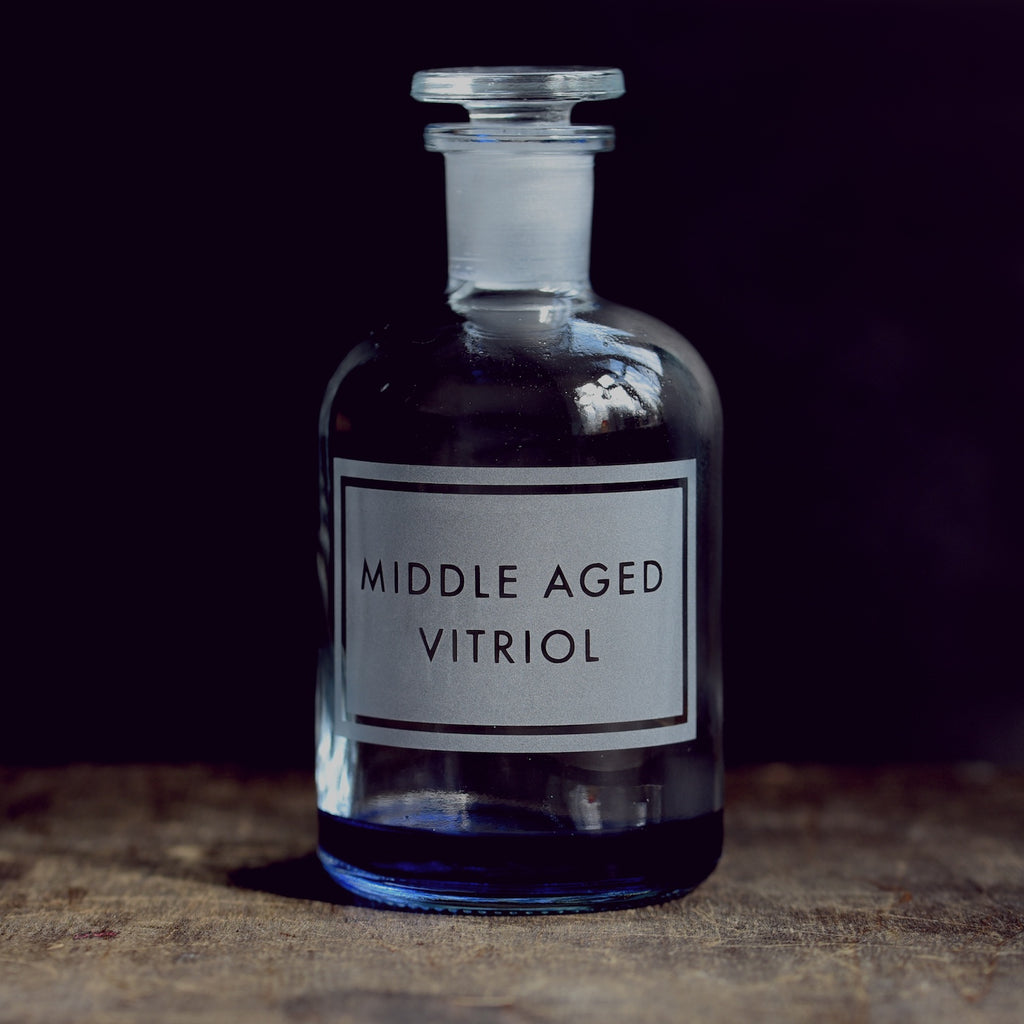 Etched Apothecary Bottle 250ml