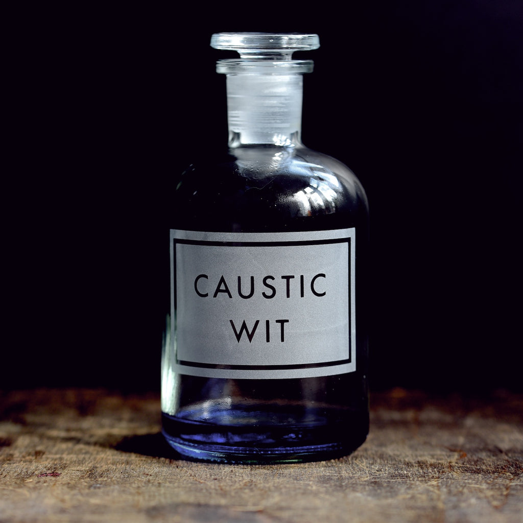 Etched Apothecary Bottle 250ml