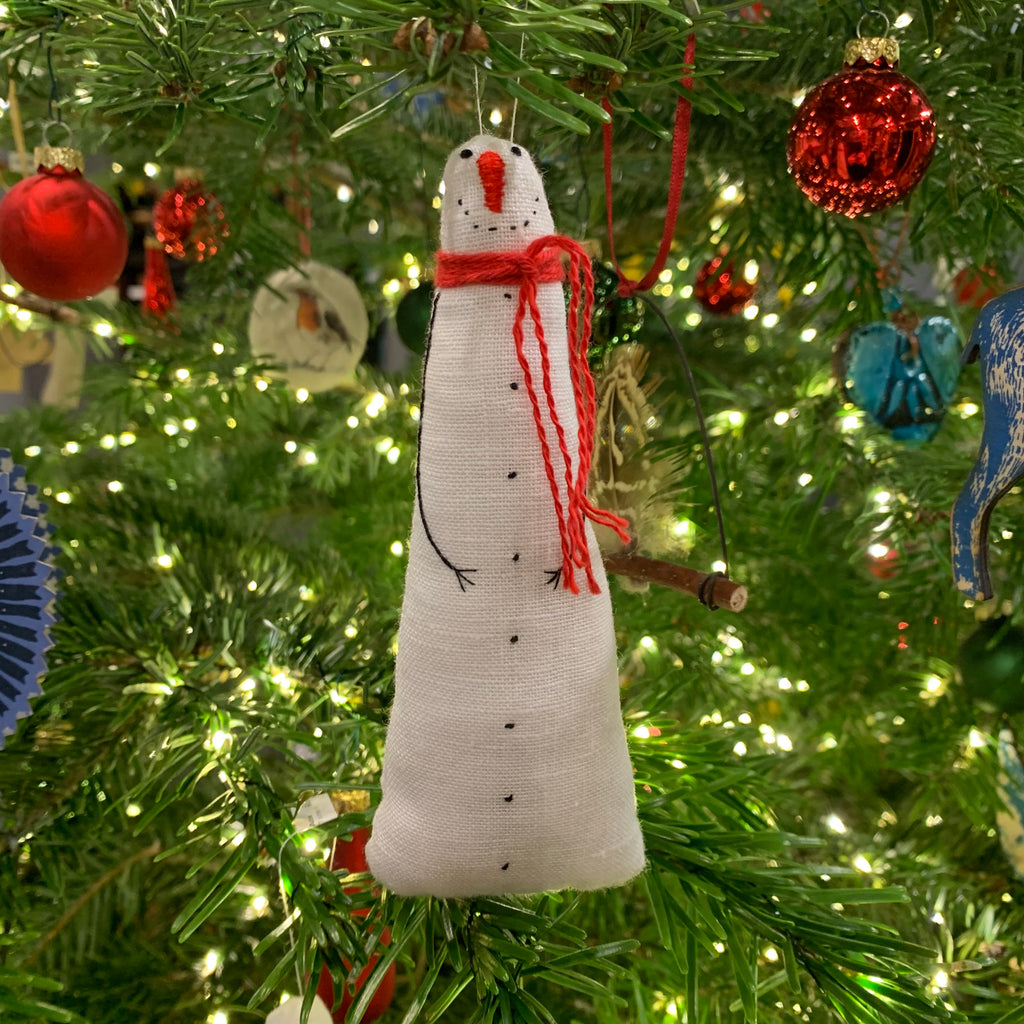 Hand Stitched - Snowman - Extra Large